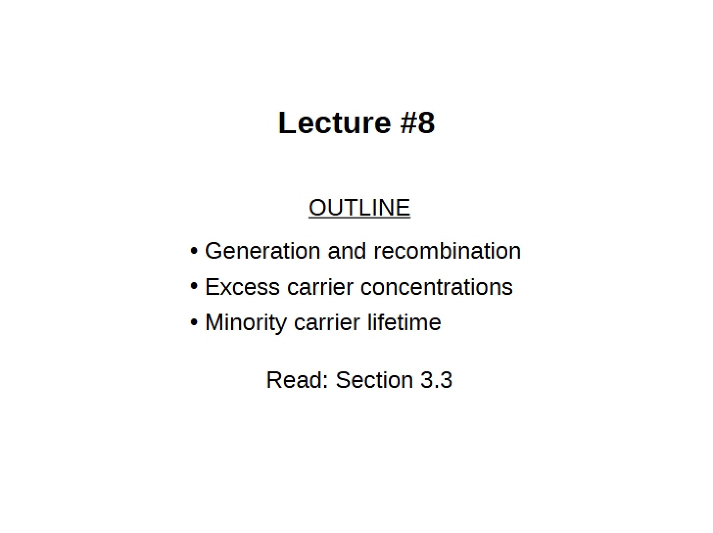 Teaching Notes