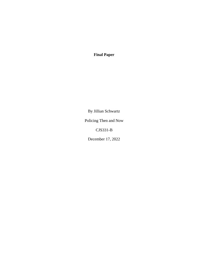 Final Paper for PS