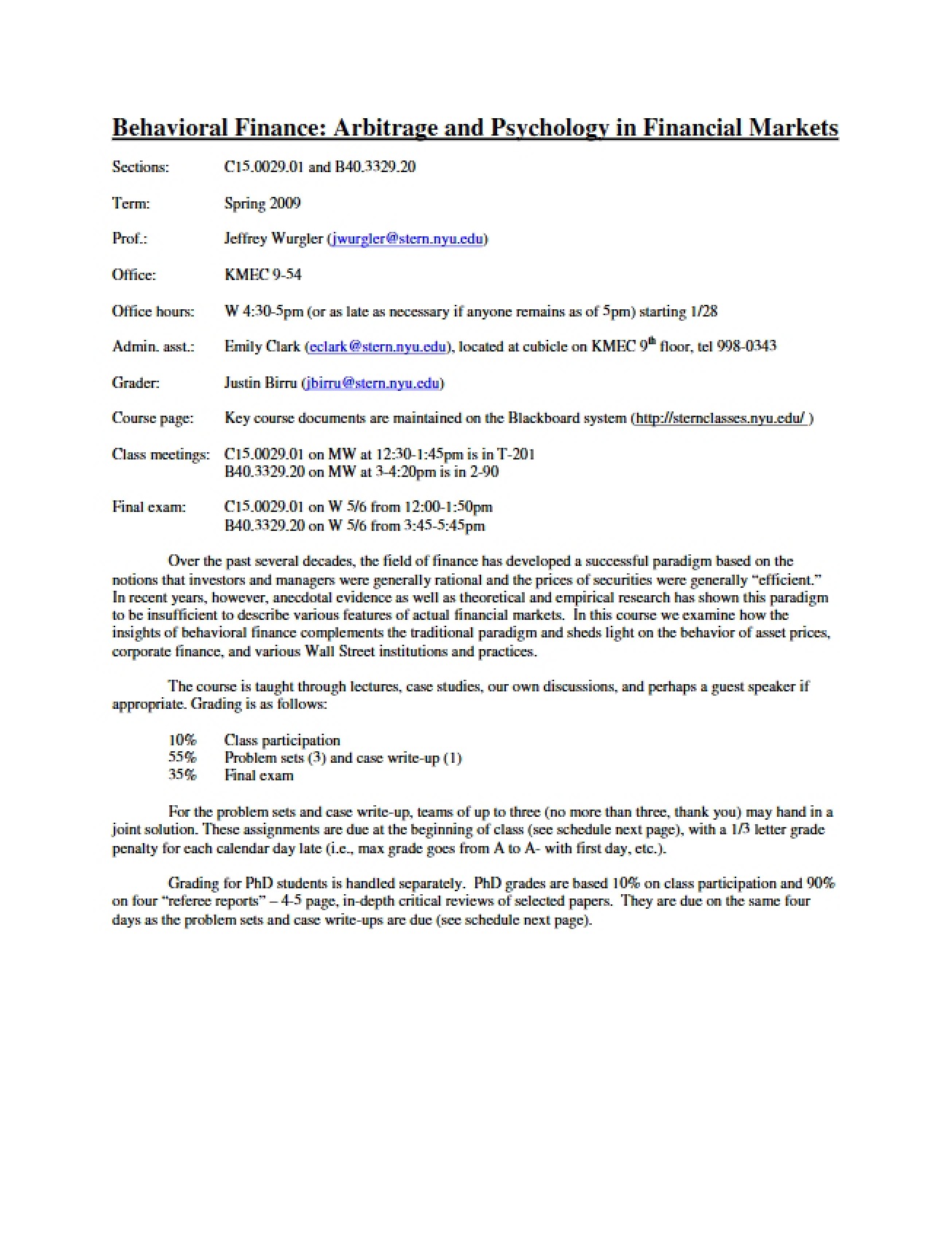 Syllabus FINC-GB 3329