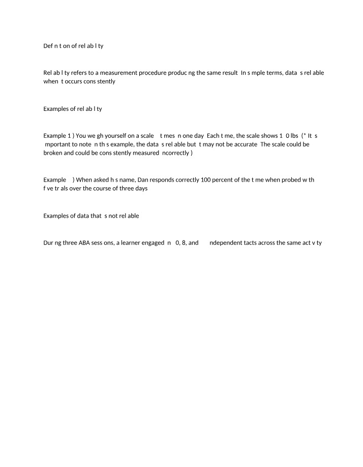 Reliability - Definition, Examples, and Importance