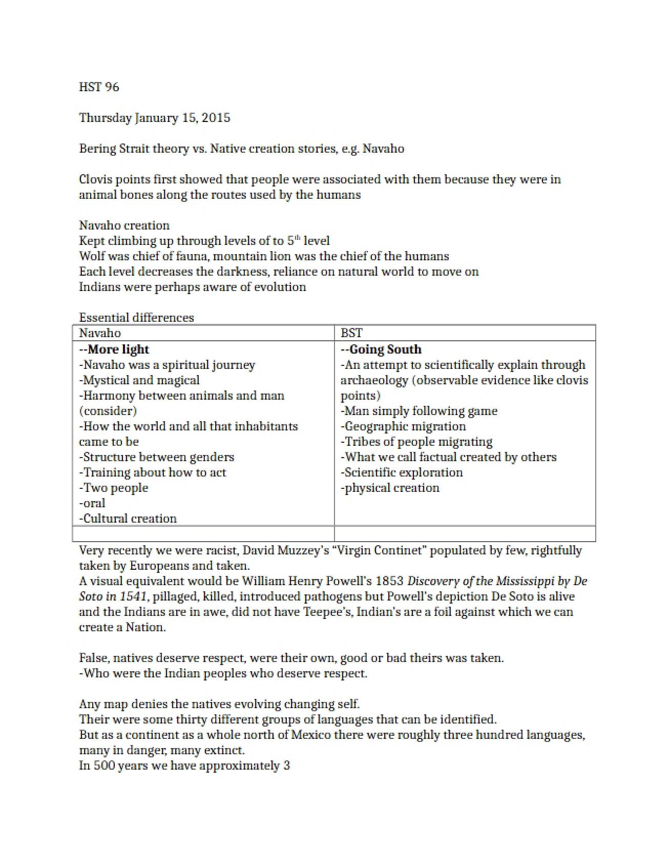 Massell Class Notes 01