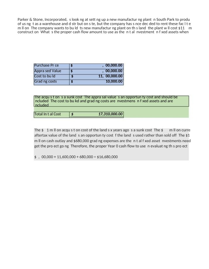 FI 632 - Chapter 10 Homework