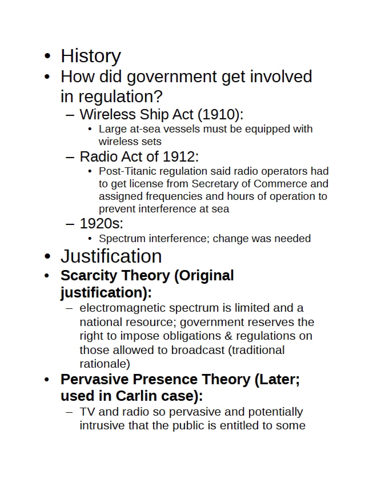 2014 Outline Chapter 10A