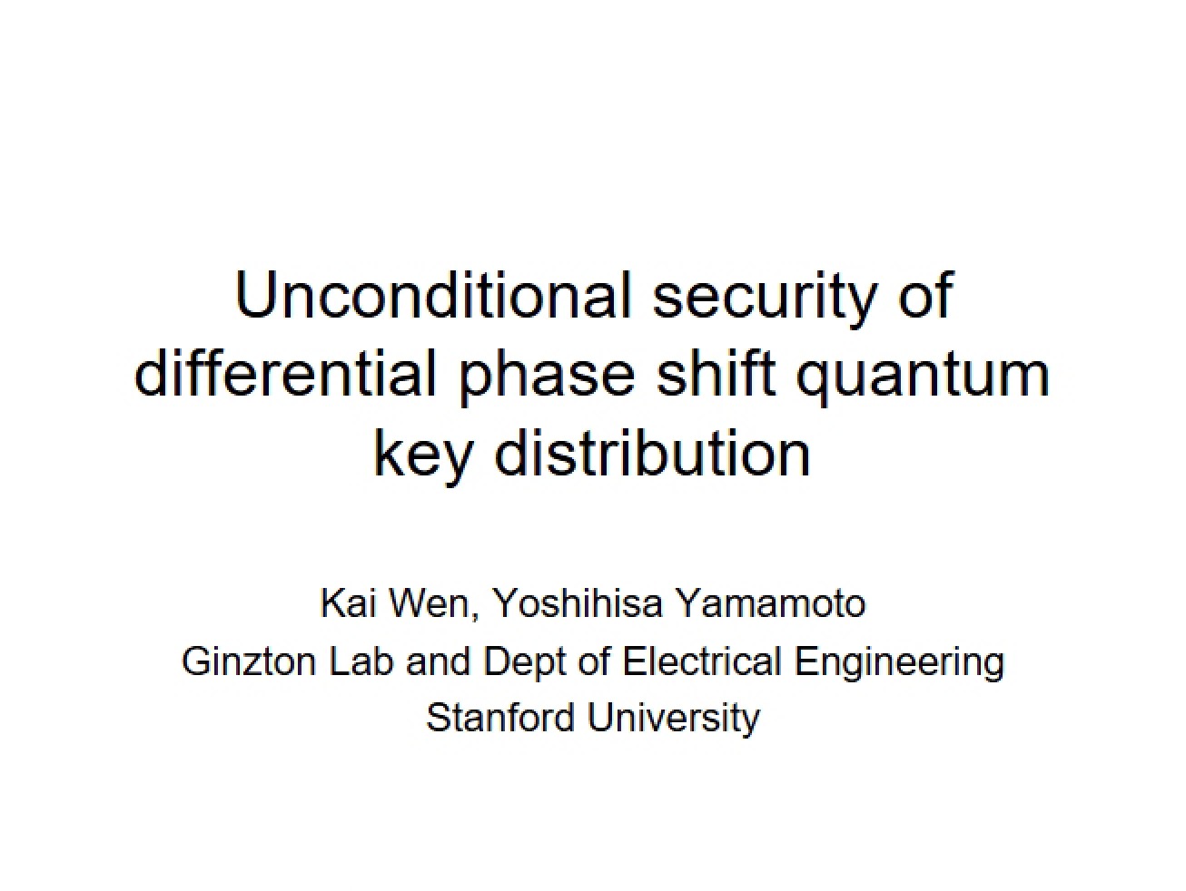 Unconditional Security of Differential Phase Shift Quantum Key Distribution - Advanced Methods in Numerical Optimization