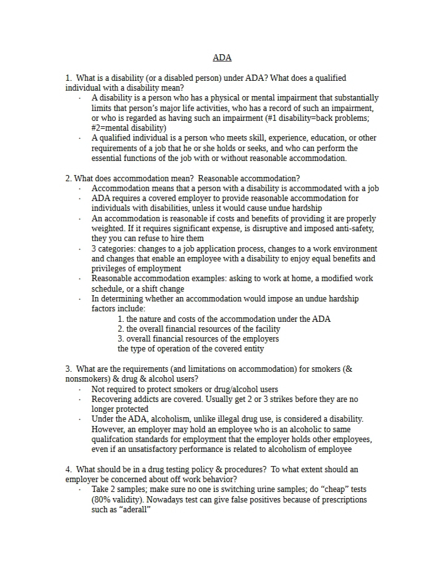 Course Assignment