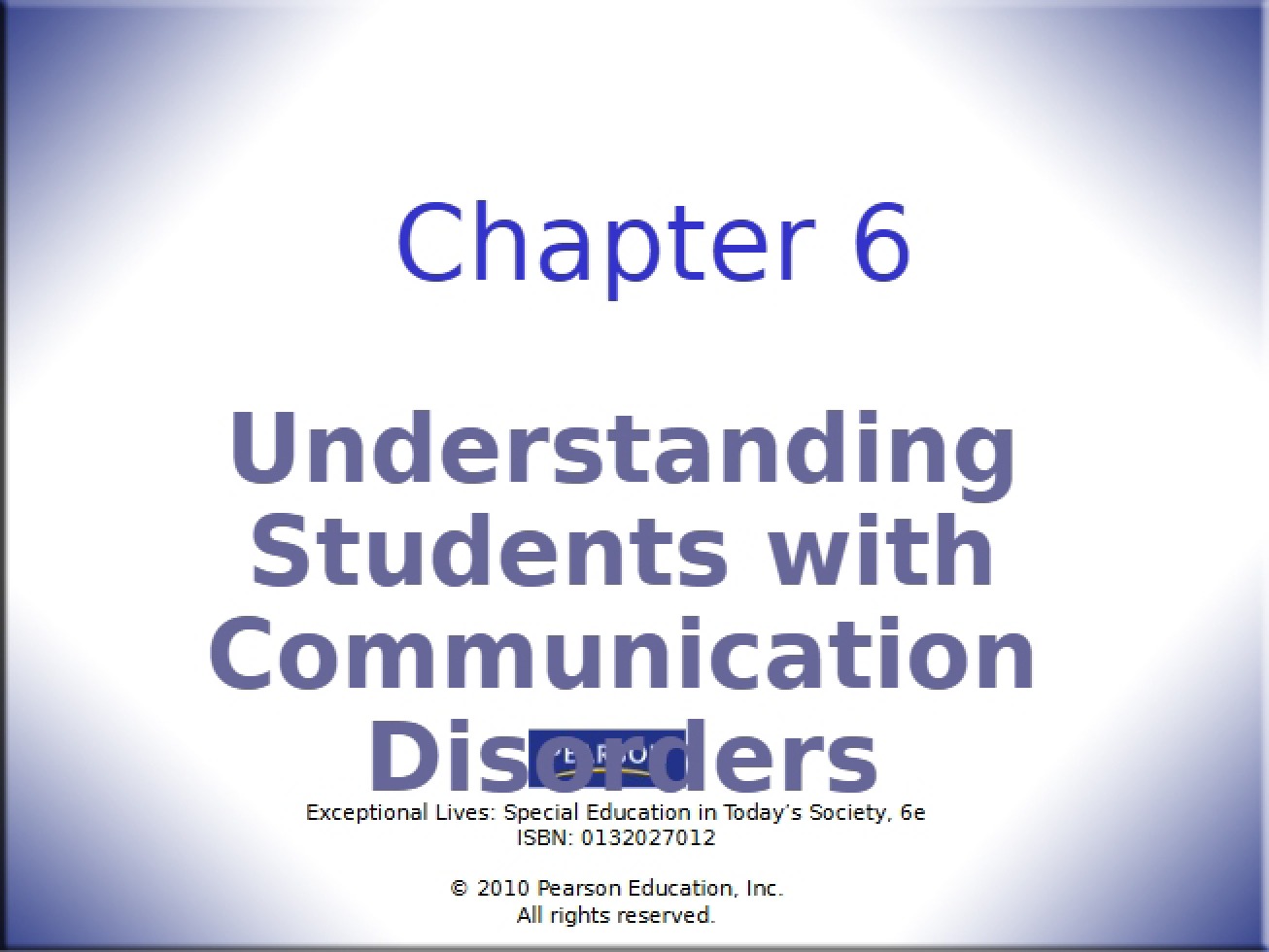 Disorders of Communication