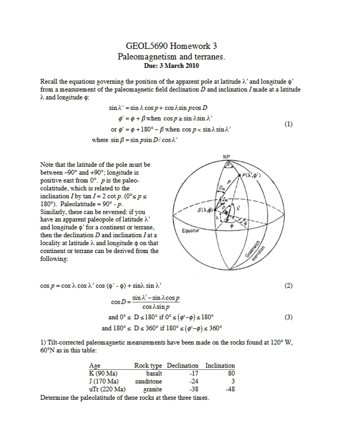 Third Homework Assignment