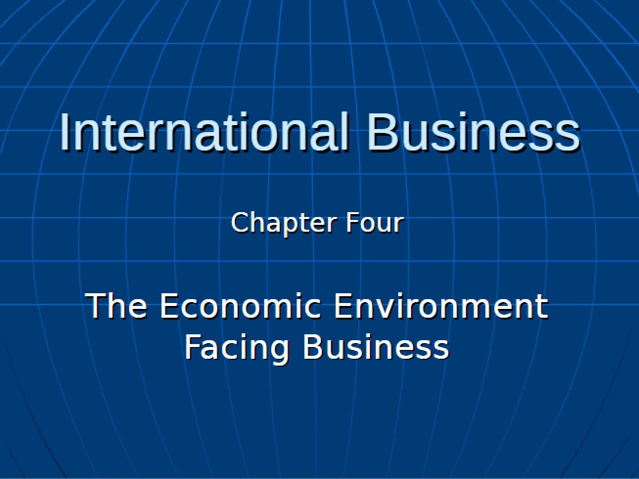 Economic Environment