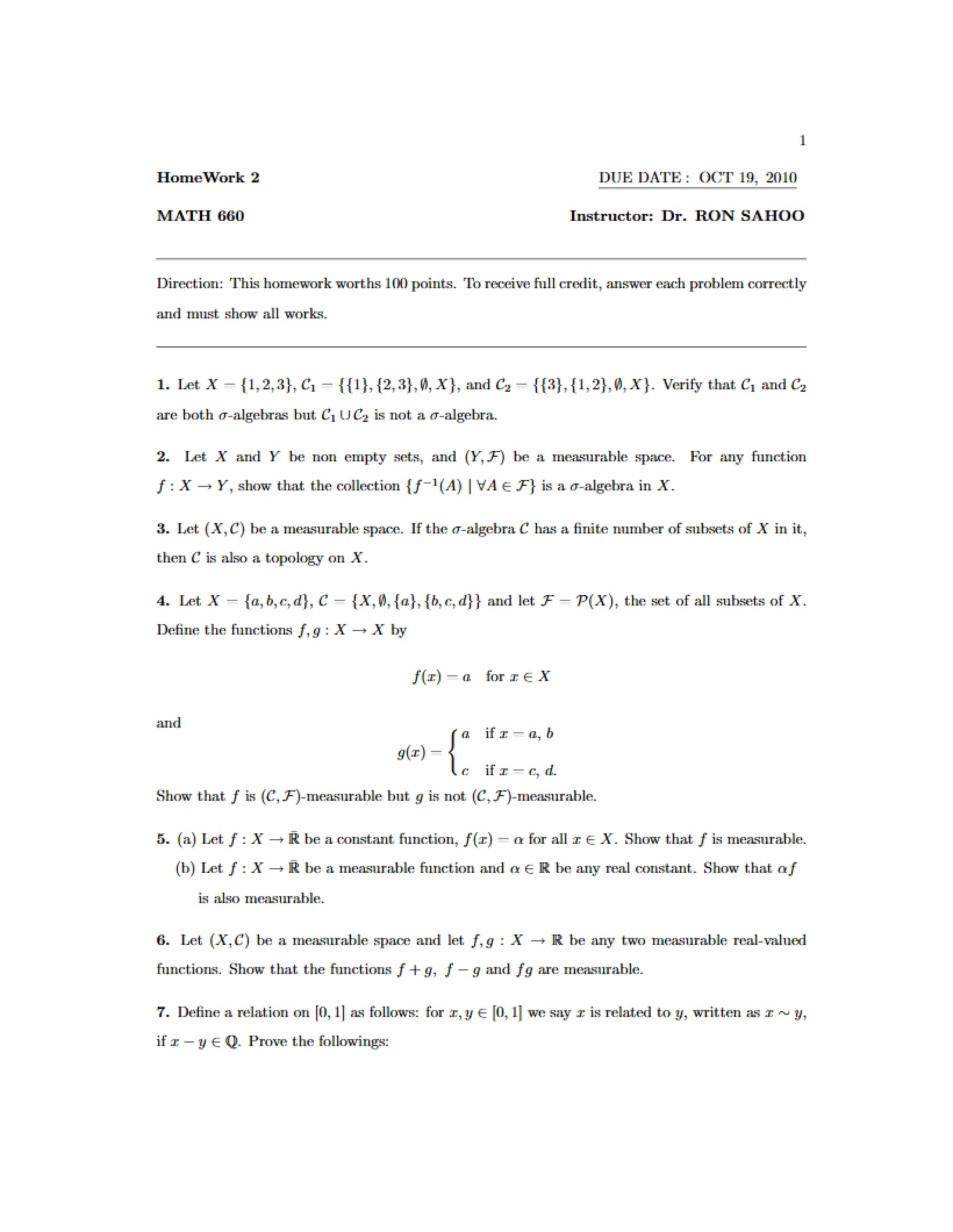 Homework Assignment 2