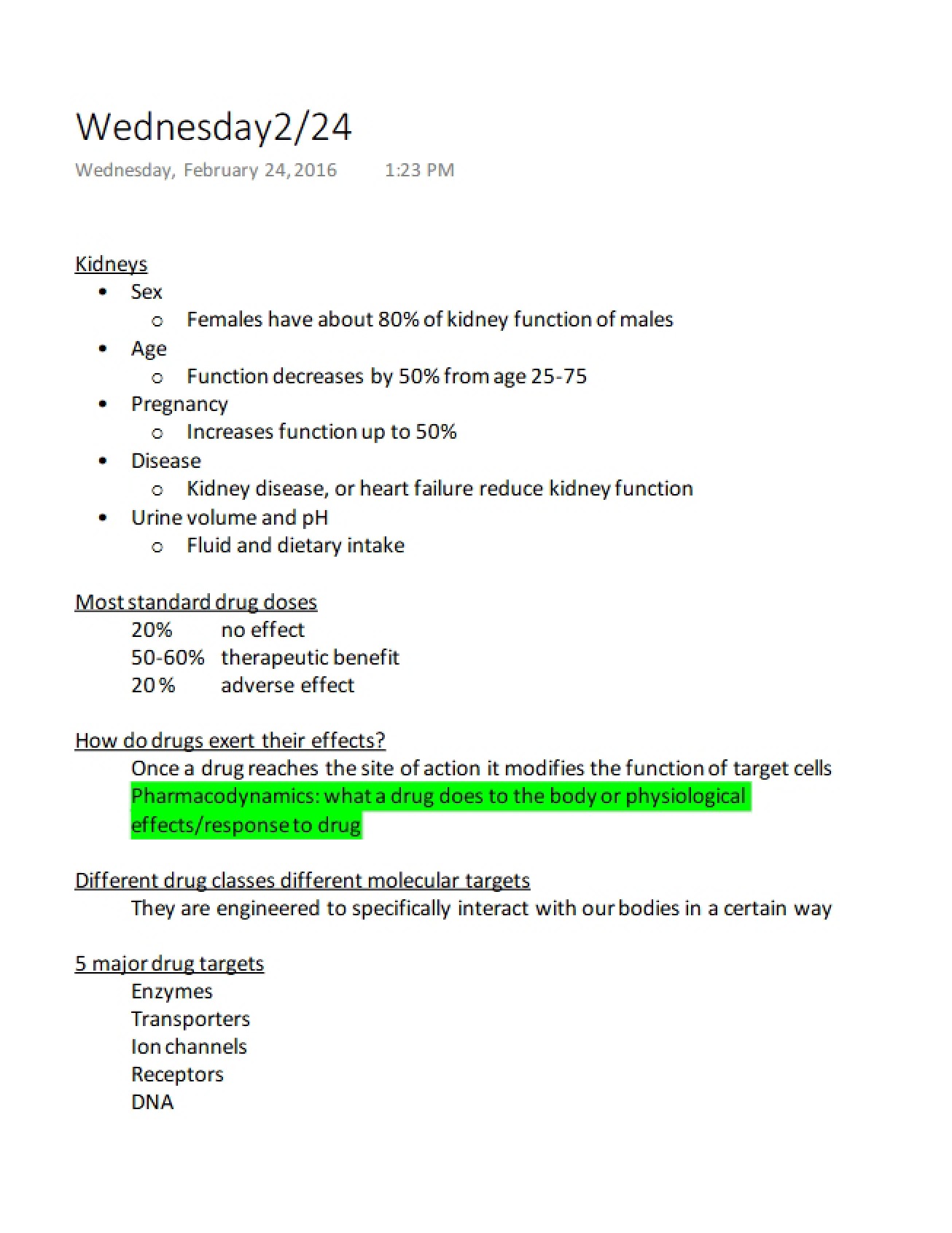 Renal Biology