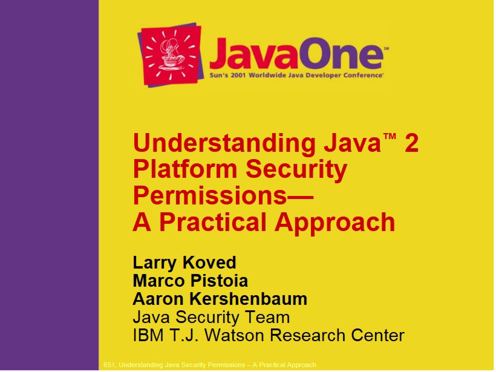 Understanding the Java Language