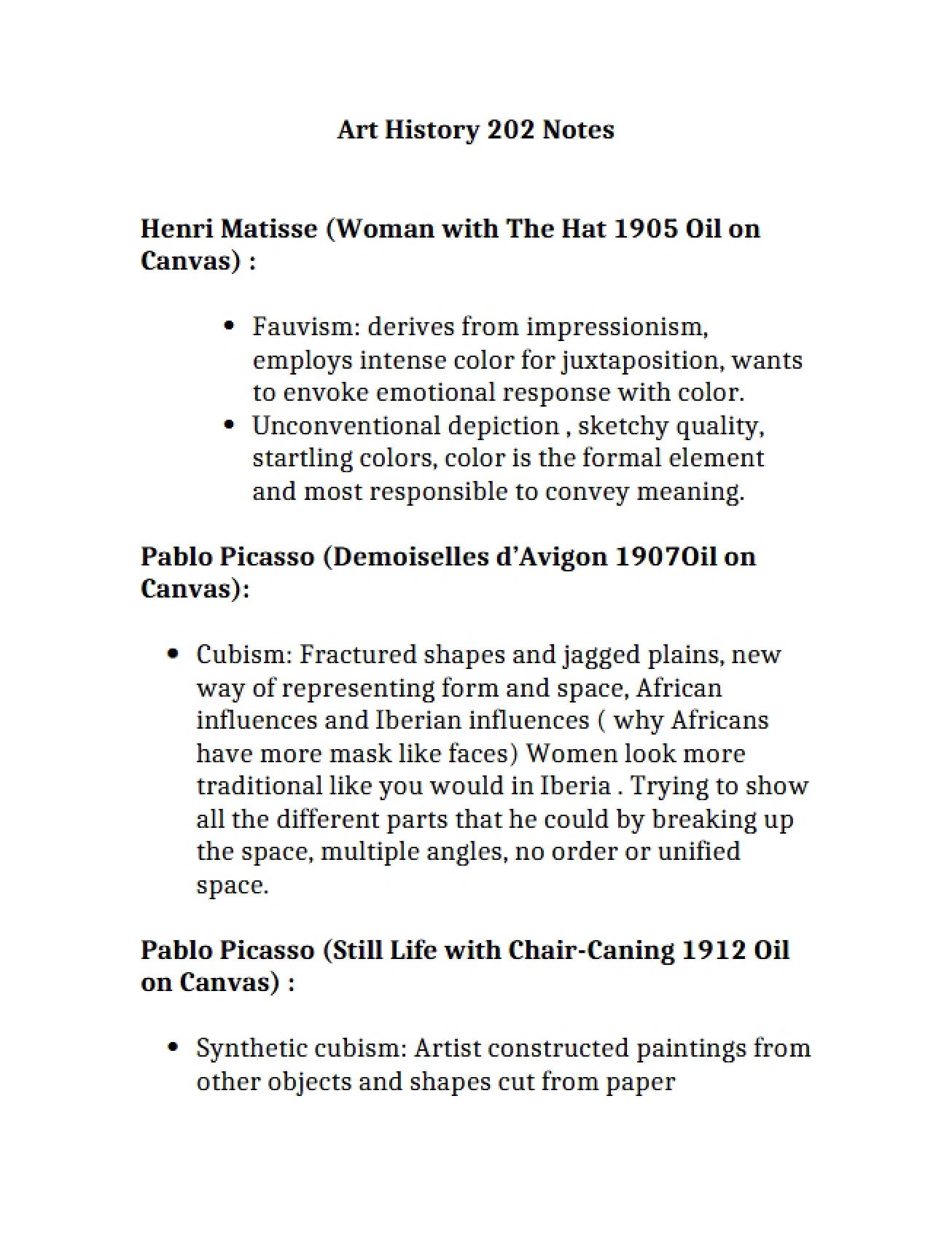 Notes