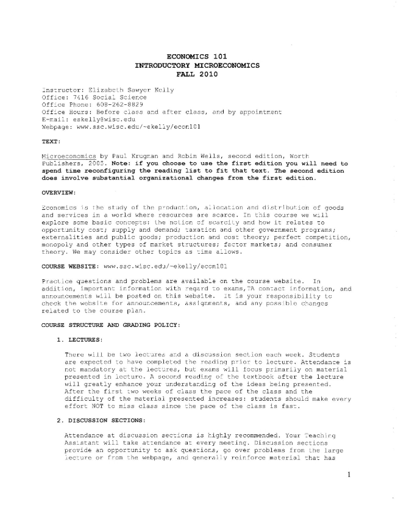 Syllabus Document