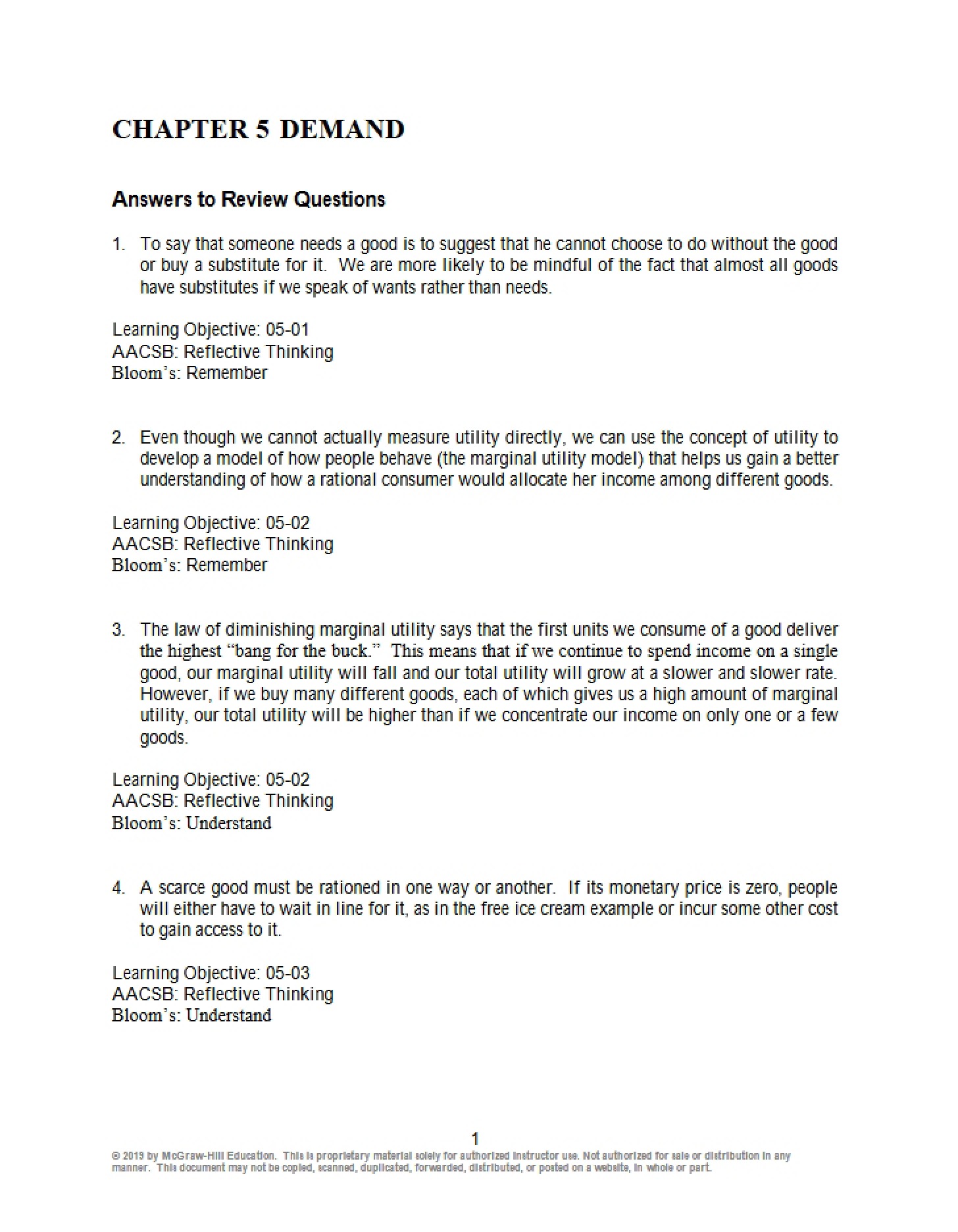 Review Question Answers Chapter 5