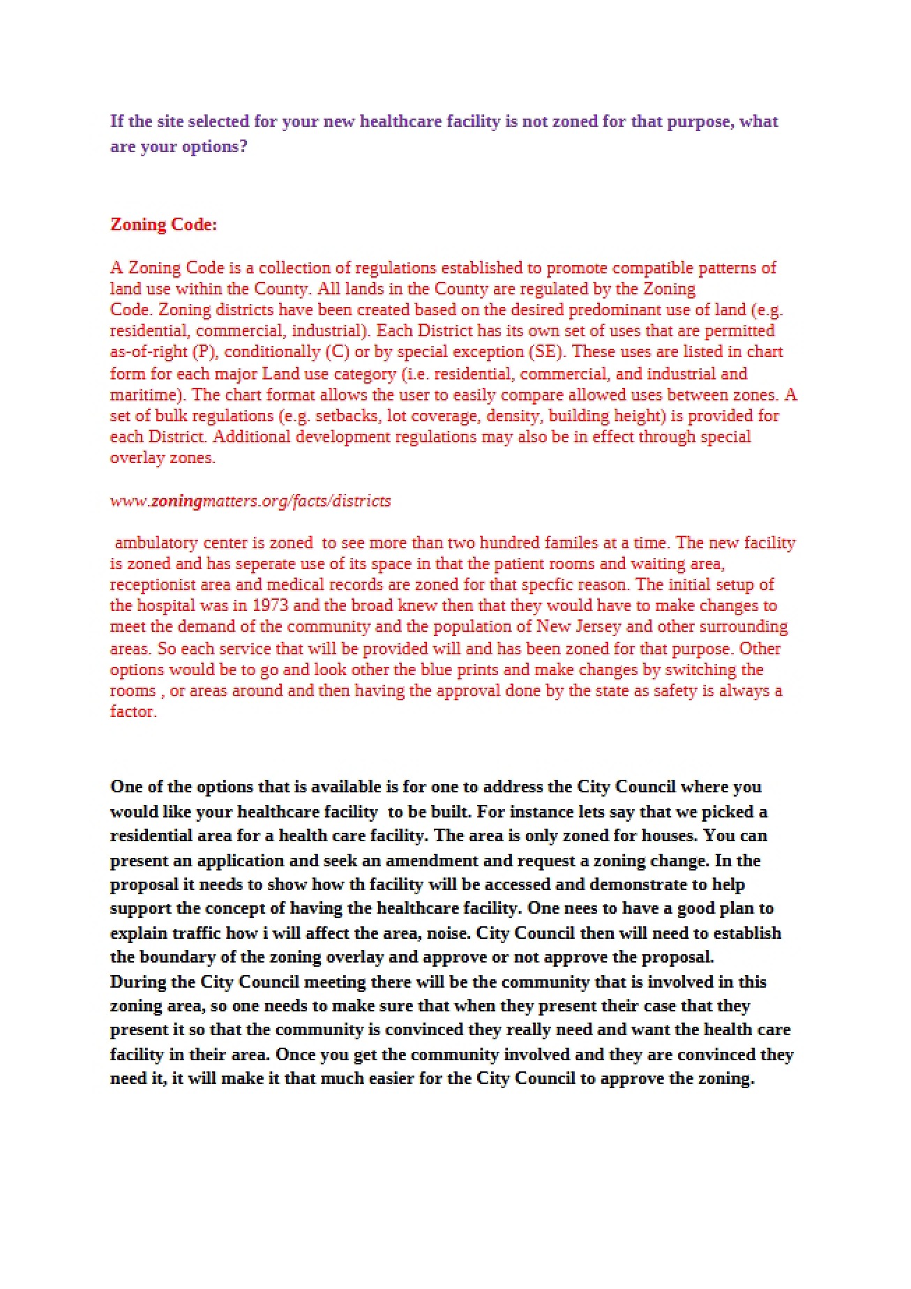 Coursework Item
