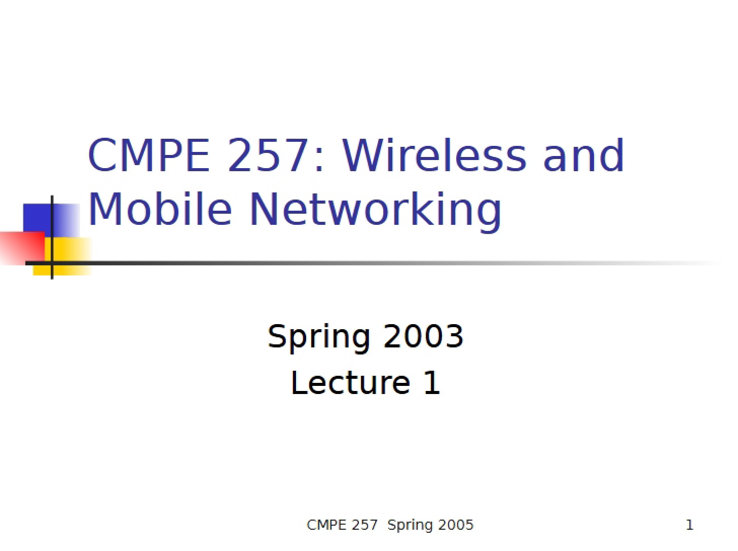 Wireless Systems Security