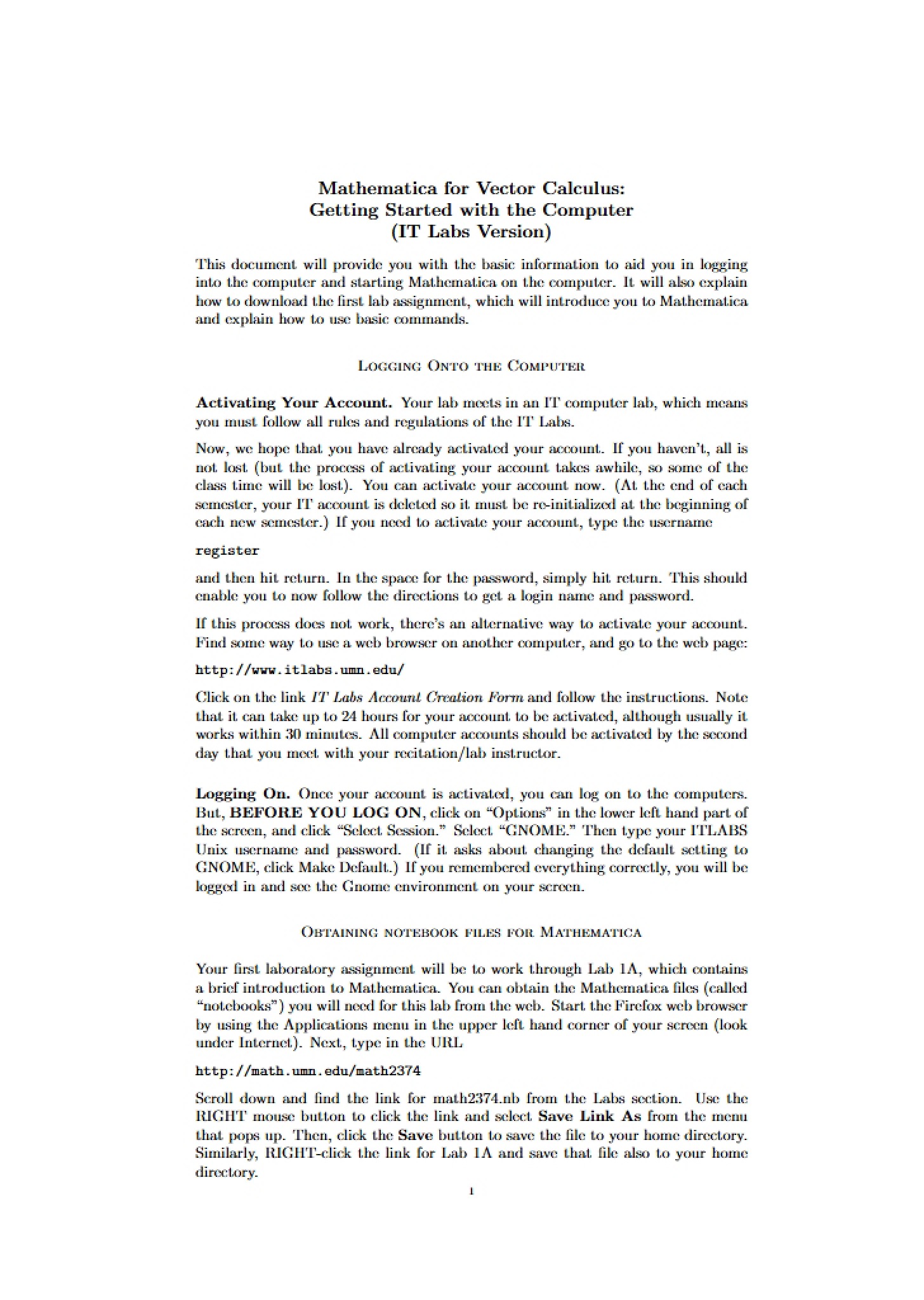 Vector Calculus using Mathematica