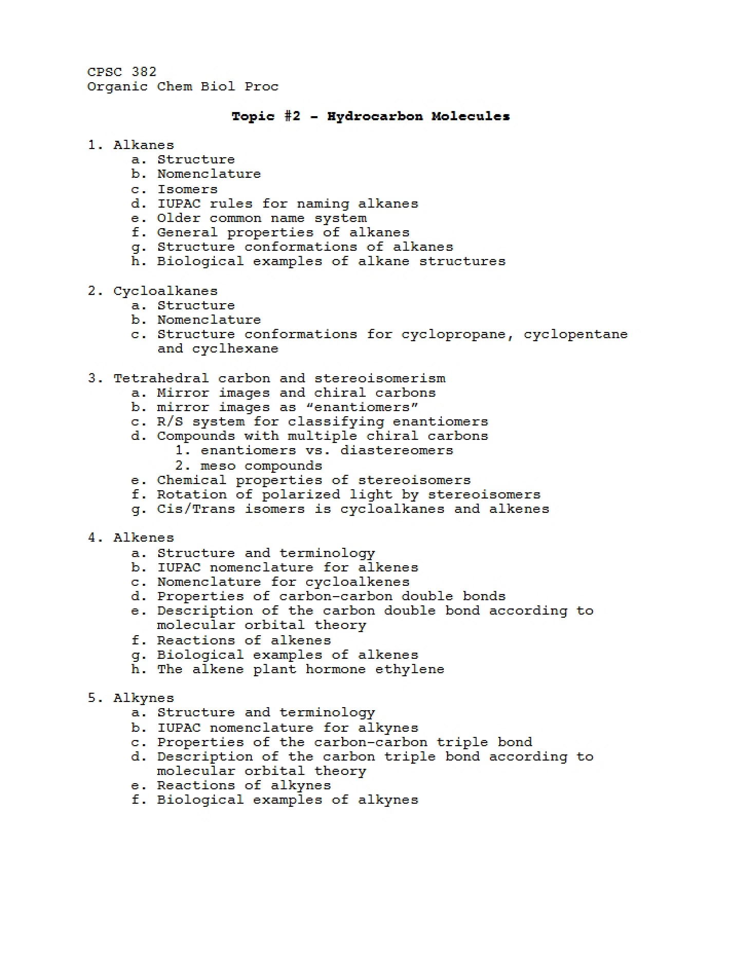 Second Topic for CPSC382