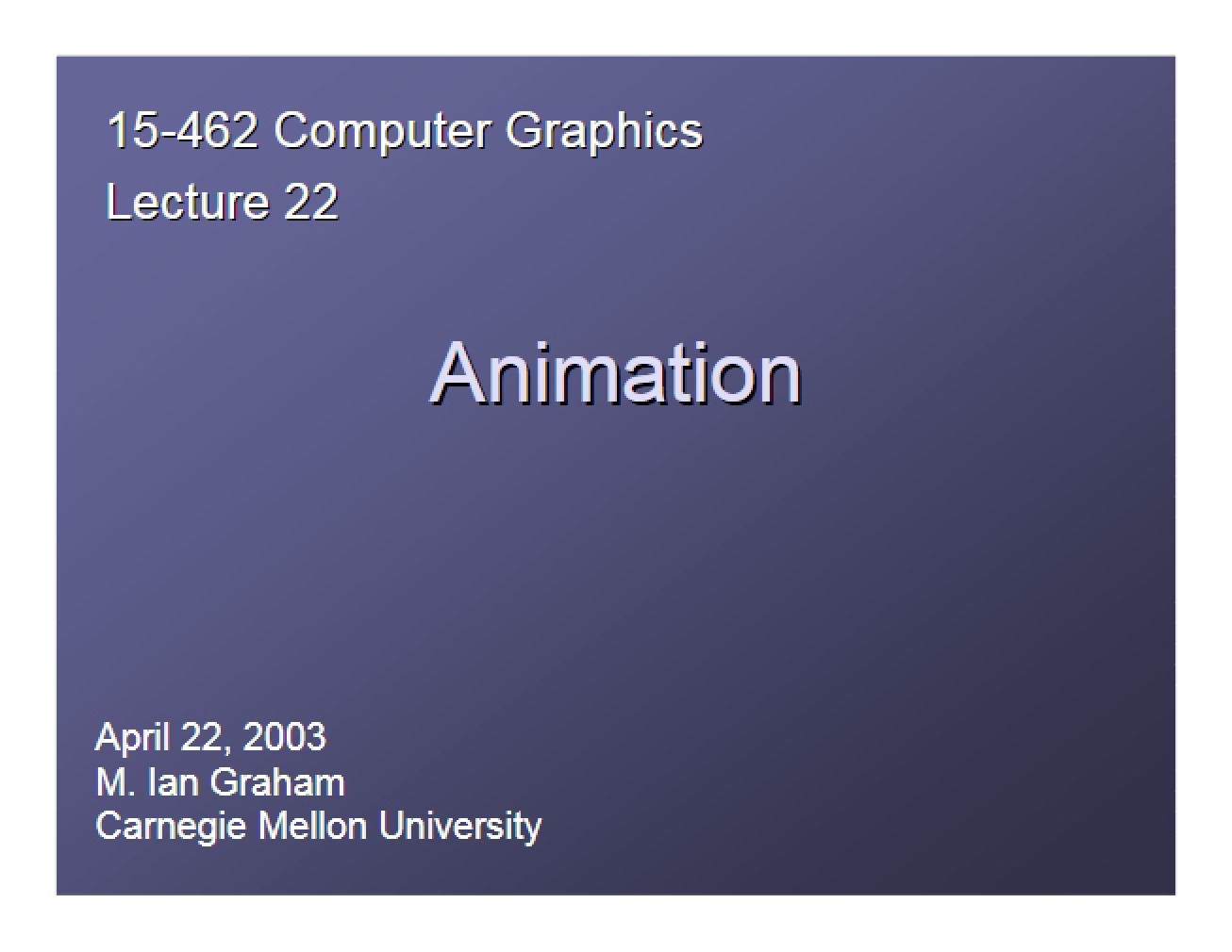 Animation Topics - 22