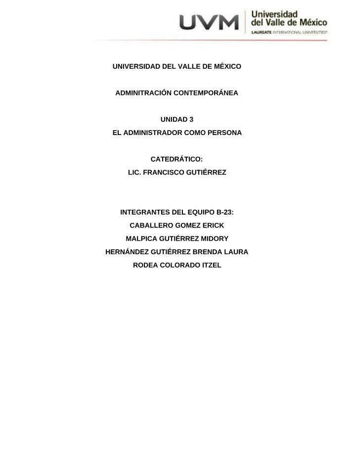 Xabier Uribe-Etxeberria - Habilidades Administrativas