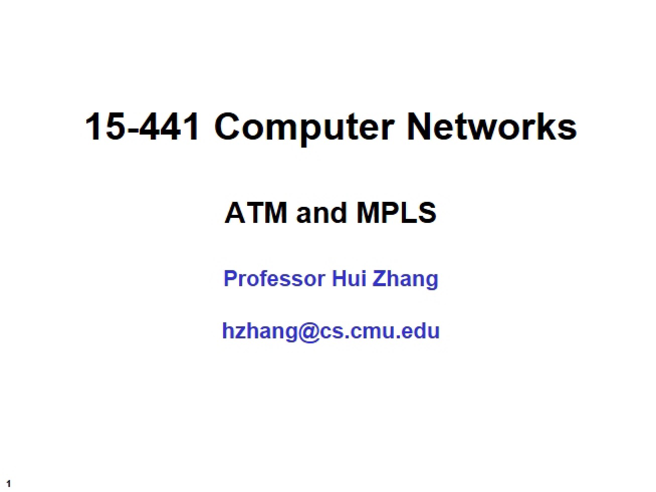 MPLS and ATM