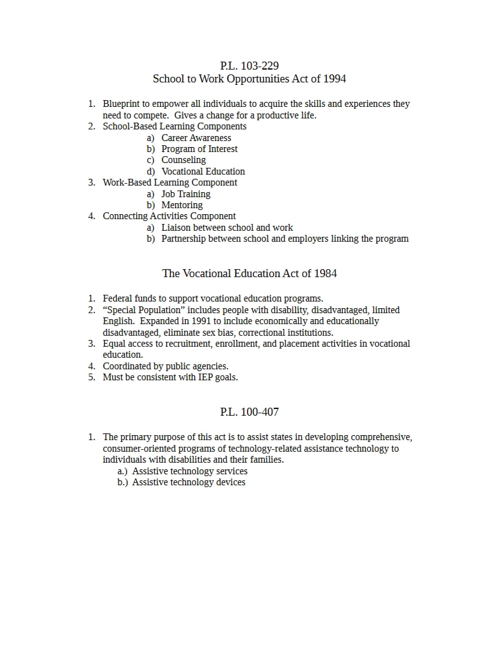 Worksheet for EDT 577