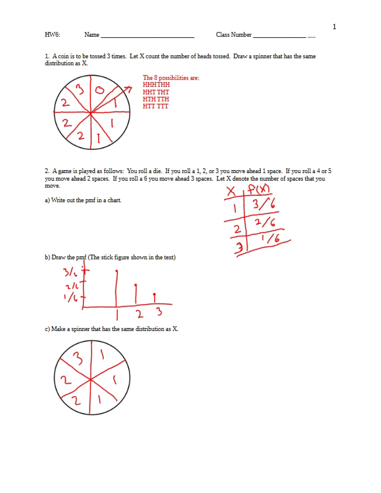 Homework Assignments Six and Seven