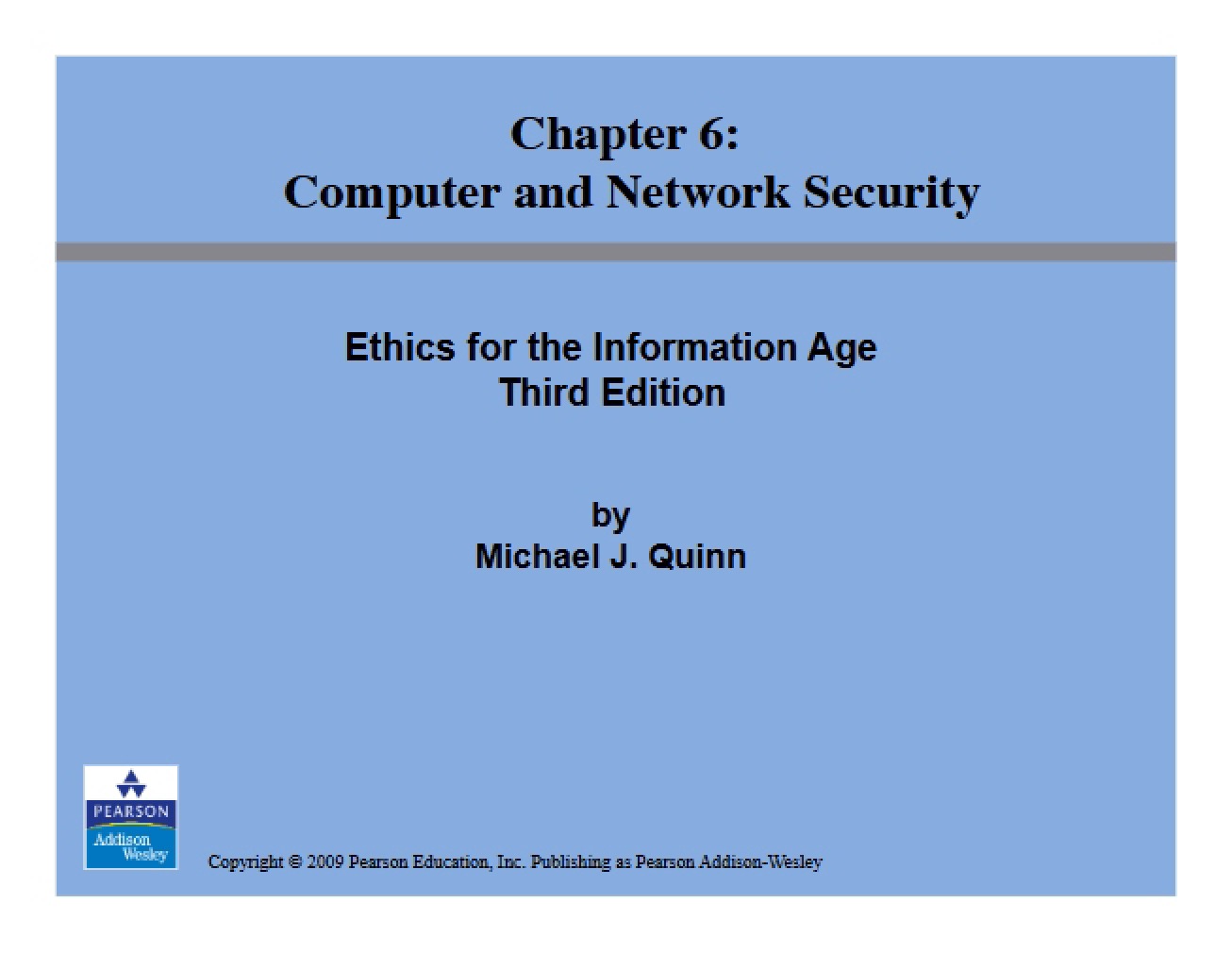 Overview of Security for Computers and Networks