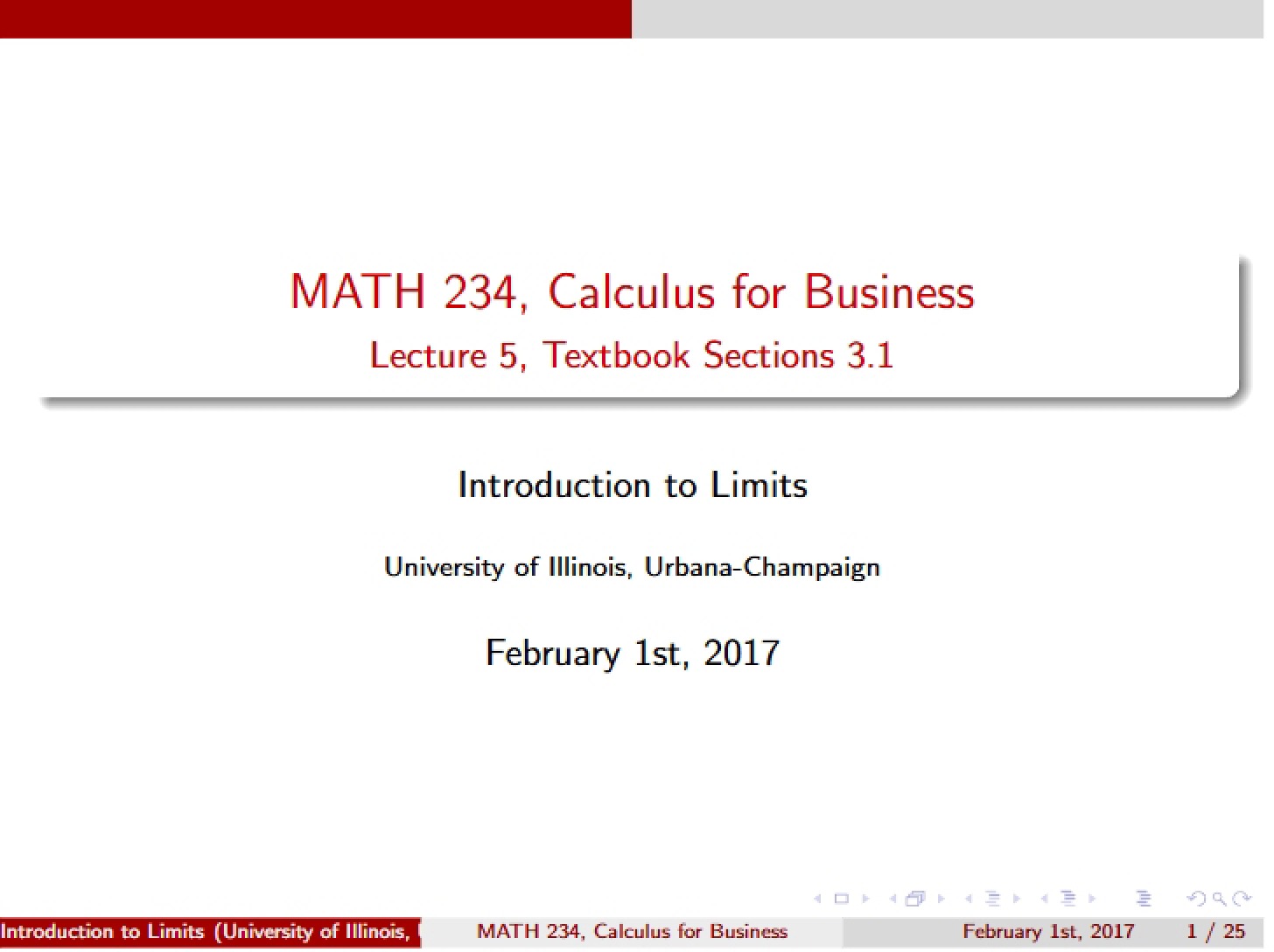 Xu Lecture 05