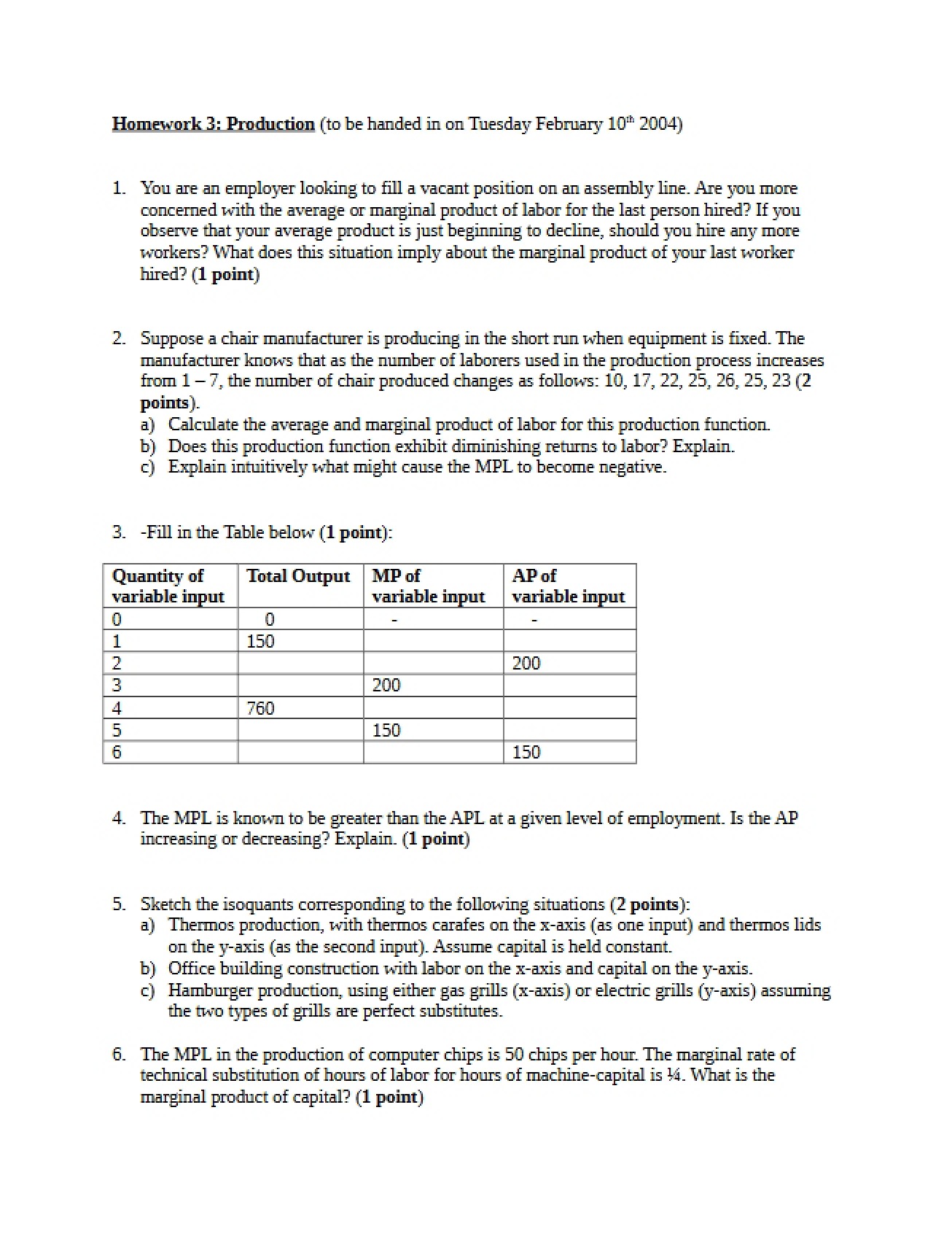 Homework Assignment 3