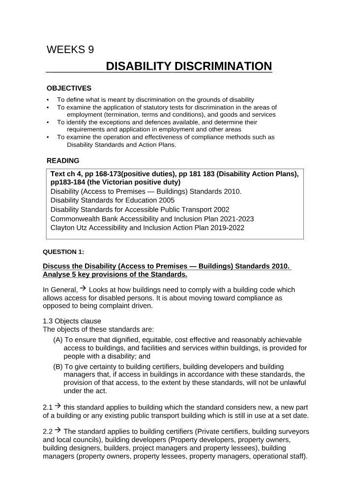Week 9 Anti-Discrimination