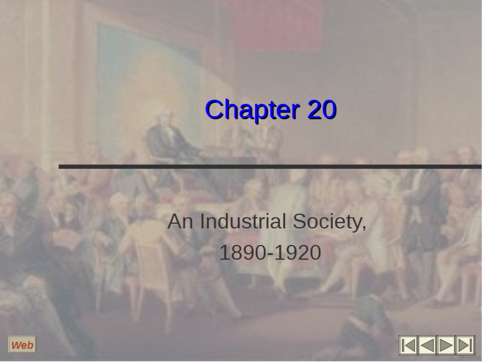 Society in the Industrial Age