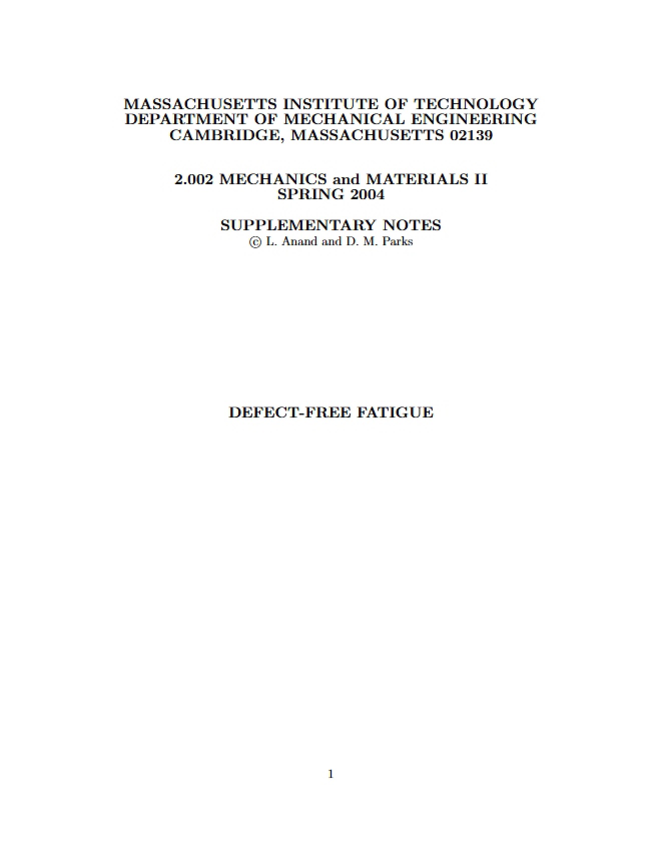 Notes: Supplementary