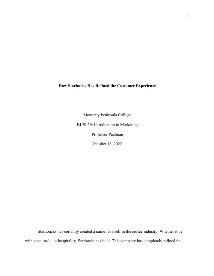 Starbucks Case Study 3
