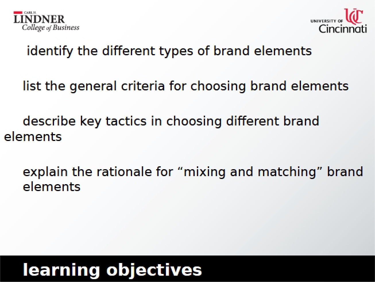 Second Part of the Fourth Chapter on Branding