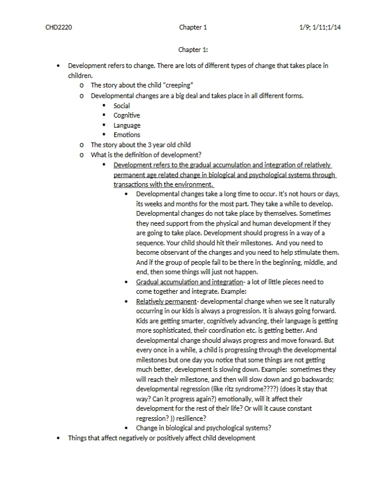 Child Growth Chapter 1 - Part 5