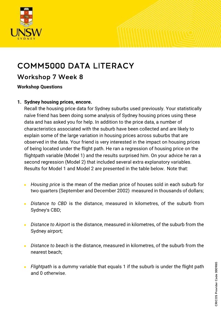 Workshop 7 Week 8 Questions - COMM5000 Data Literacy
