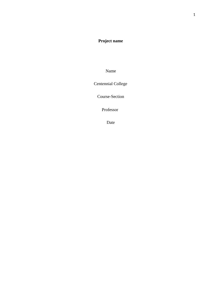 Assignment Authorship Declaration