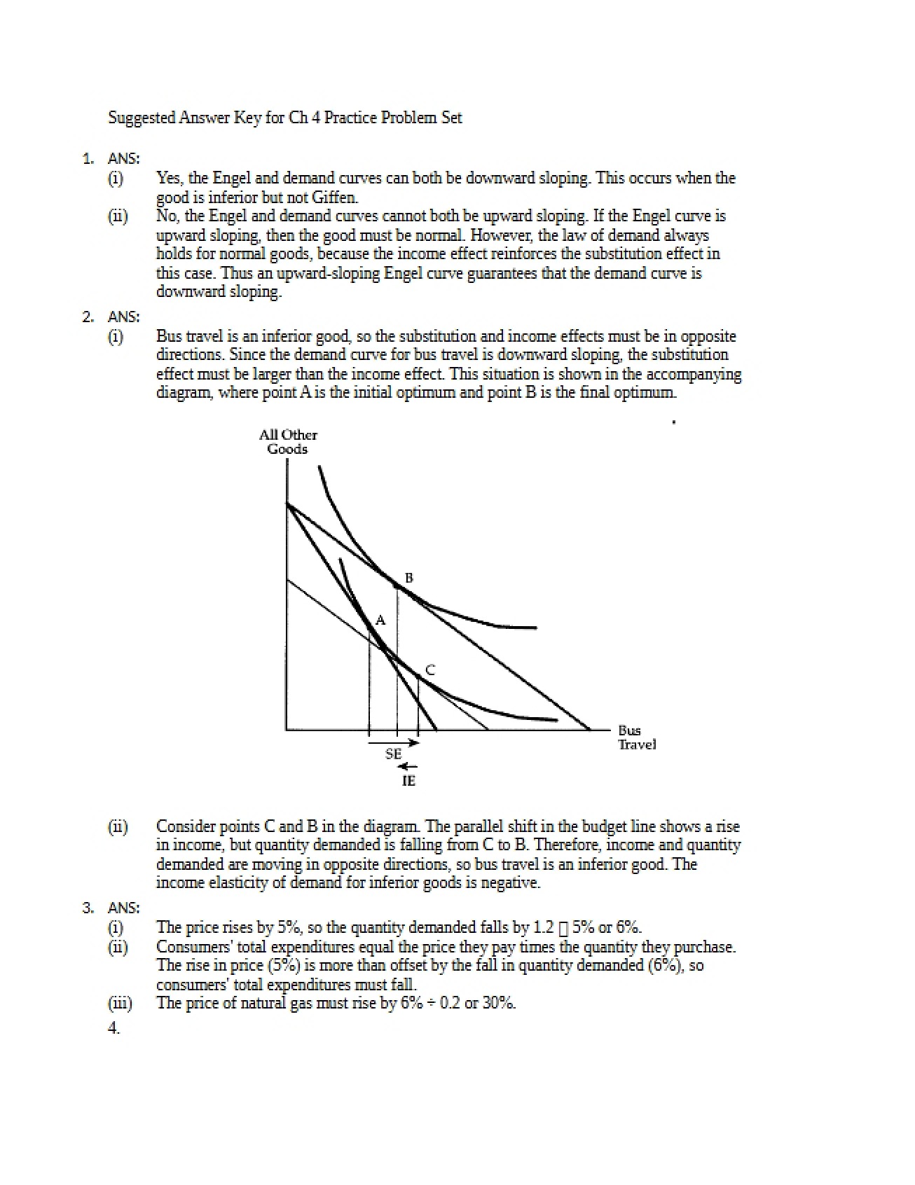 Practice Problems for Chapter 4