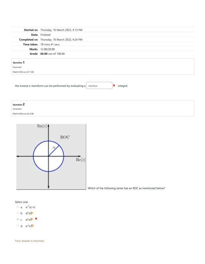 Z-Transform Properties, ROC, and Signal Flow