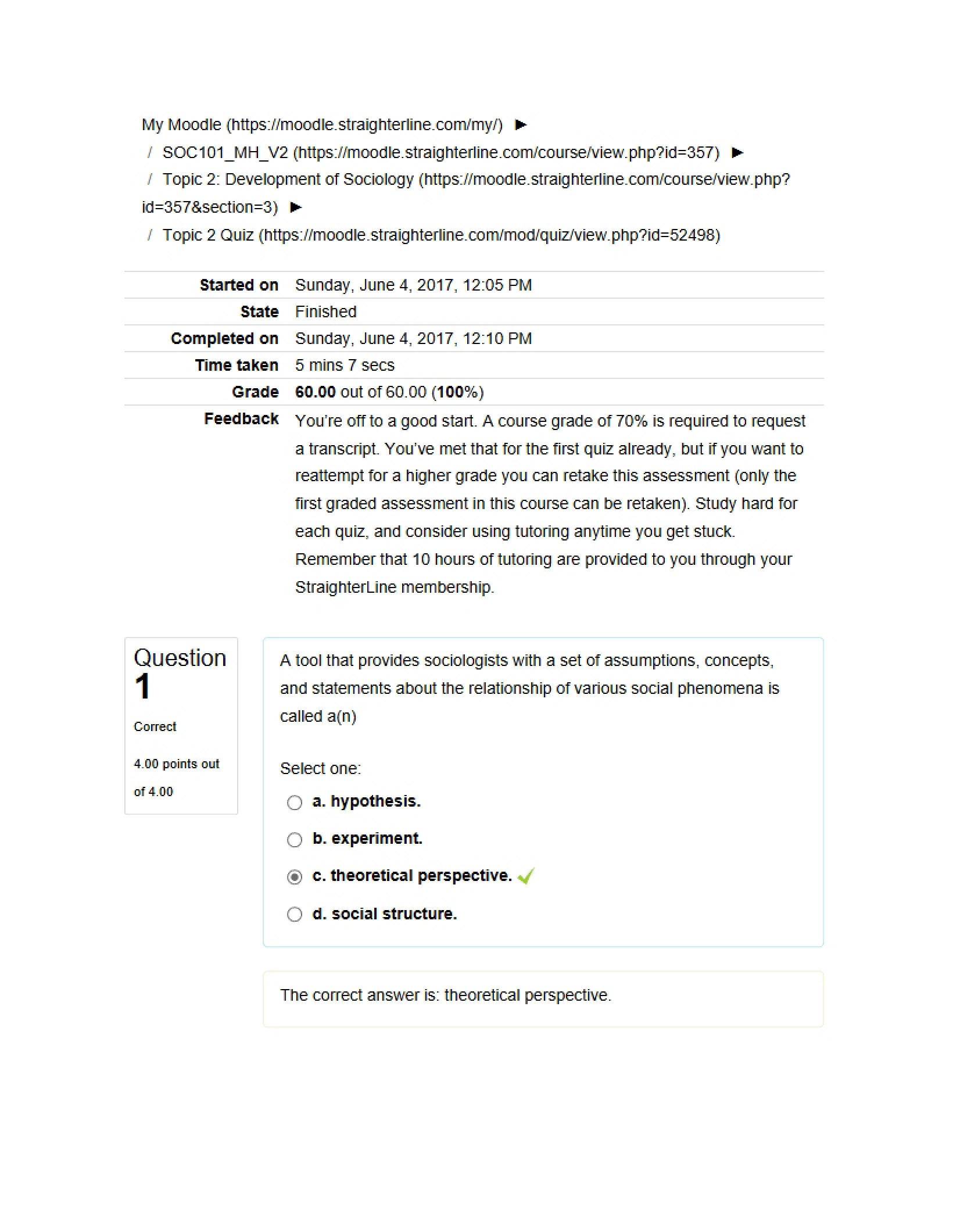 Topic Two Assessment