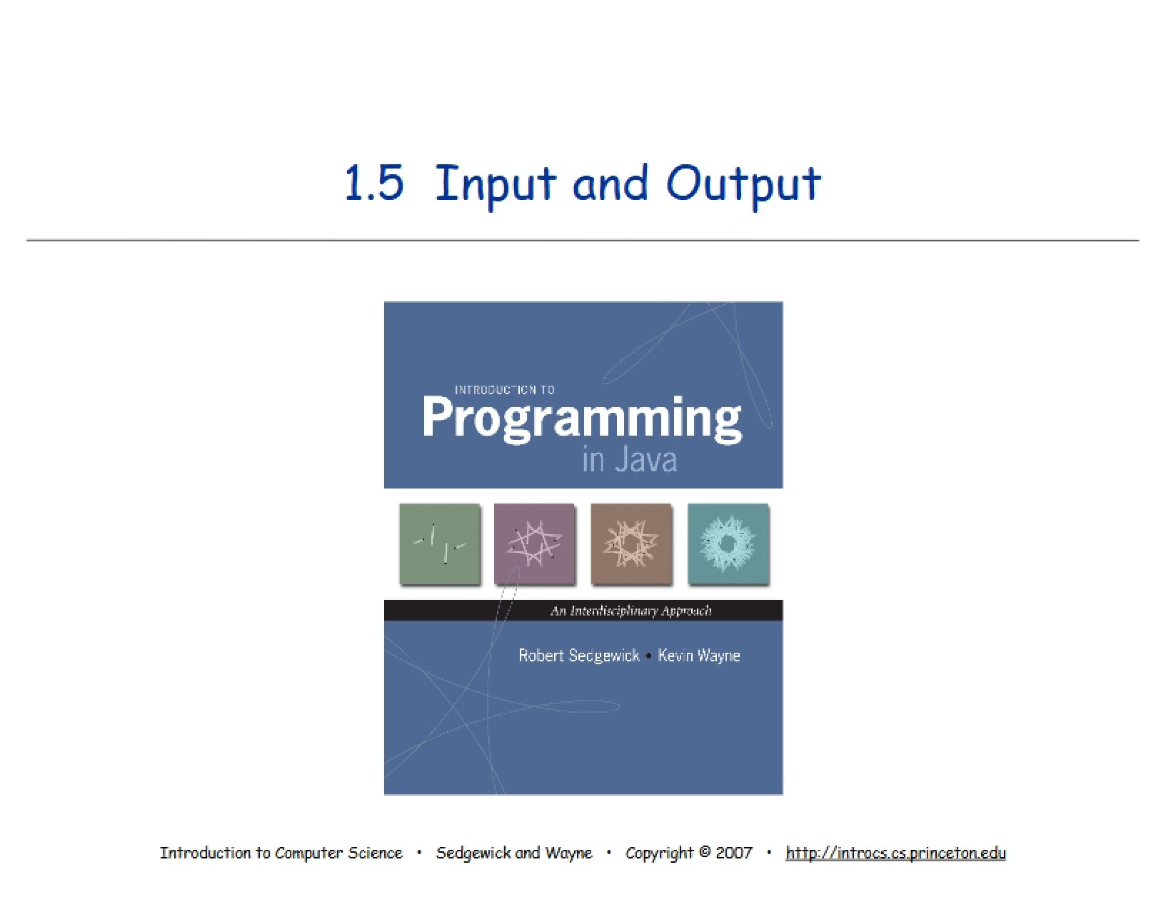 IO Operations