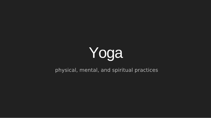 Balancing Body, Mind, and Spirit in the Ancient Art of Yoga