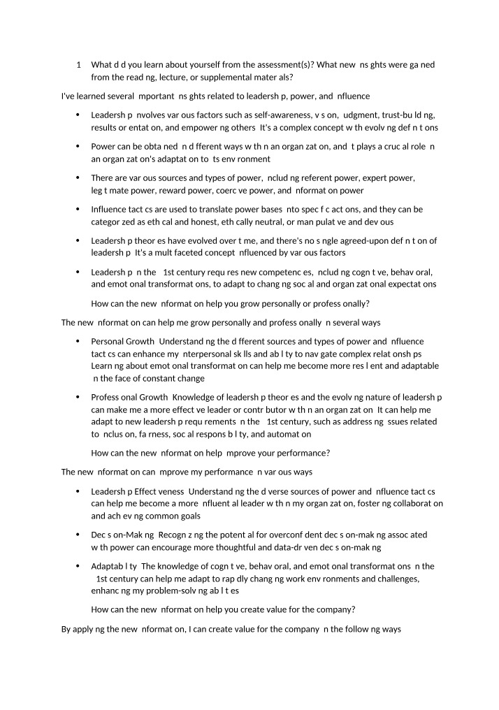 MBA5100 - Week 4 Course Materials