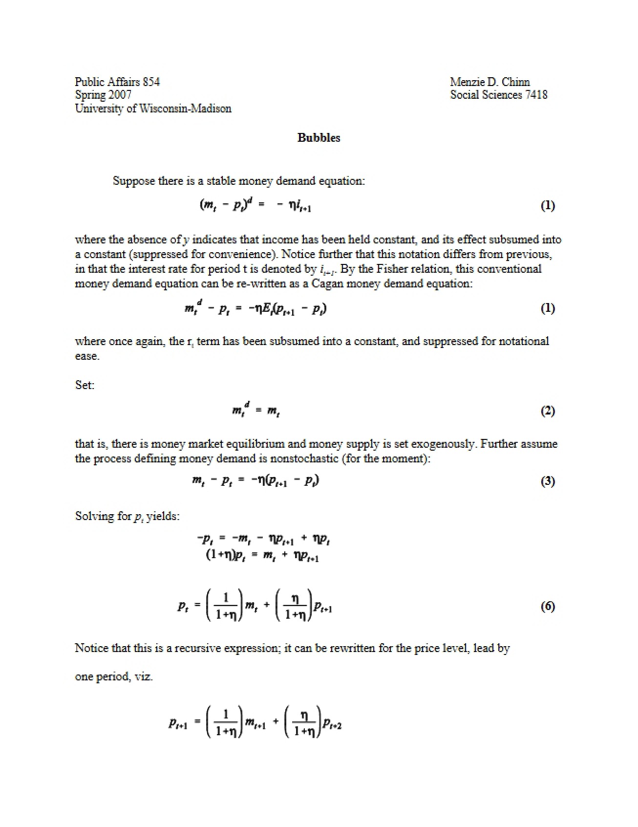 Taylor Rule, Inflation, and Real Time Issues