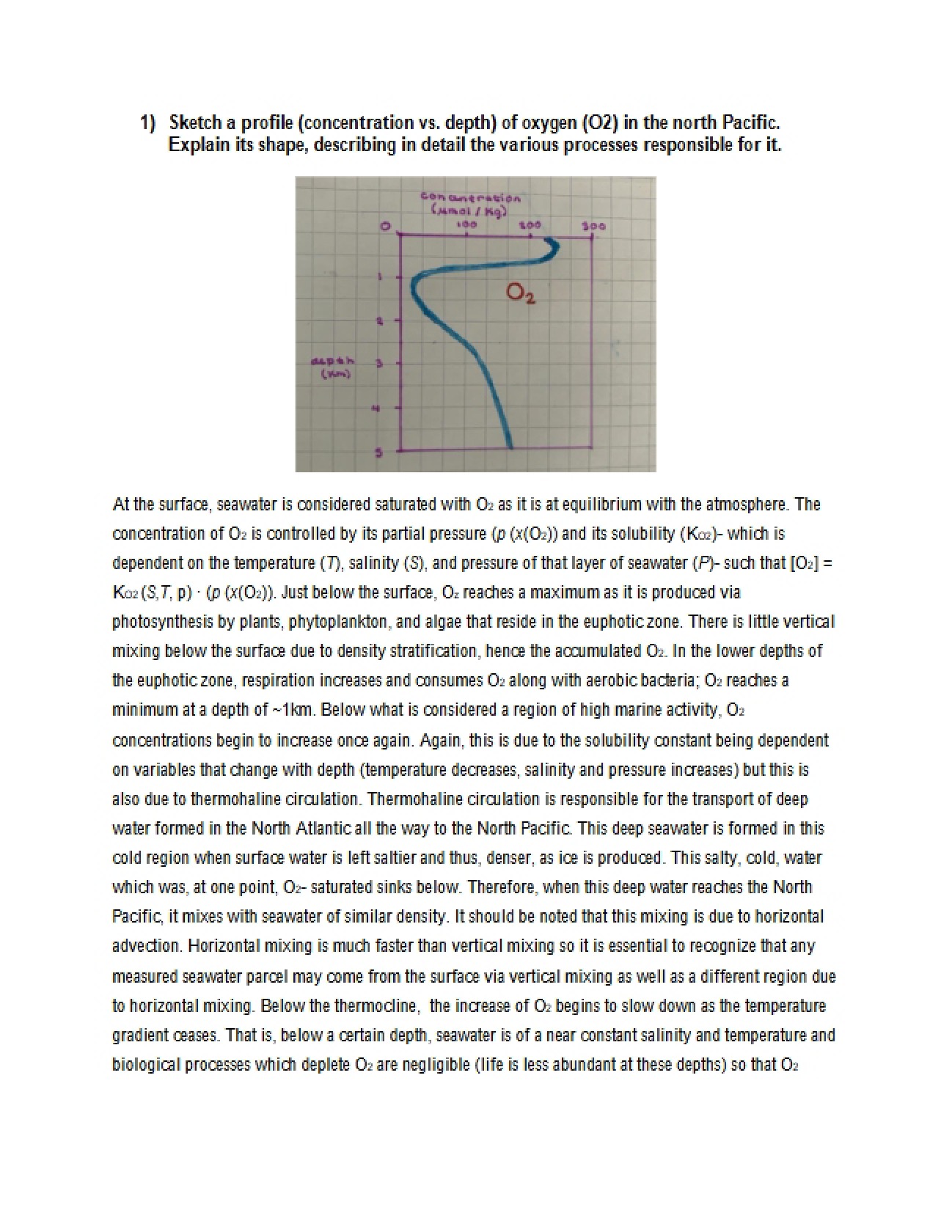 Marine Chemistry Sample Problems