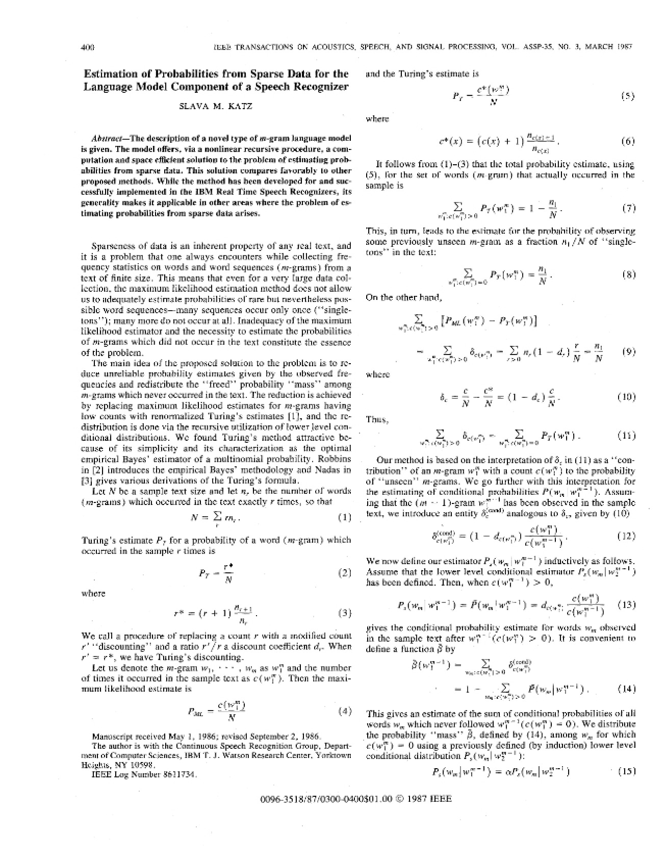CSE 842 Lecture Notes - CSE 842