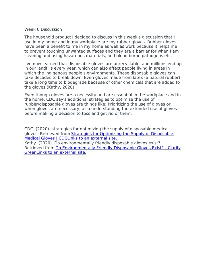 Protective Rubber Gloves - Environmental Impact and Benefits