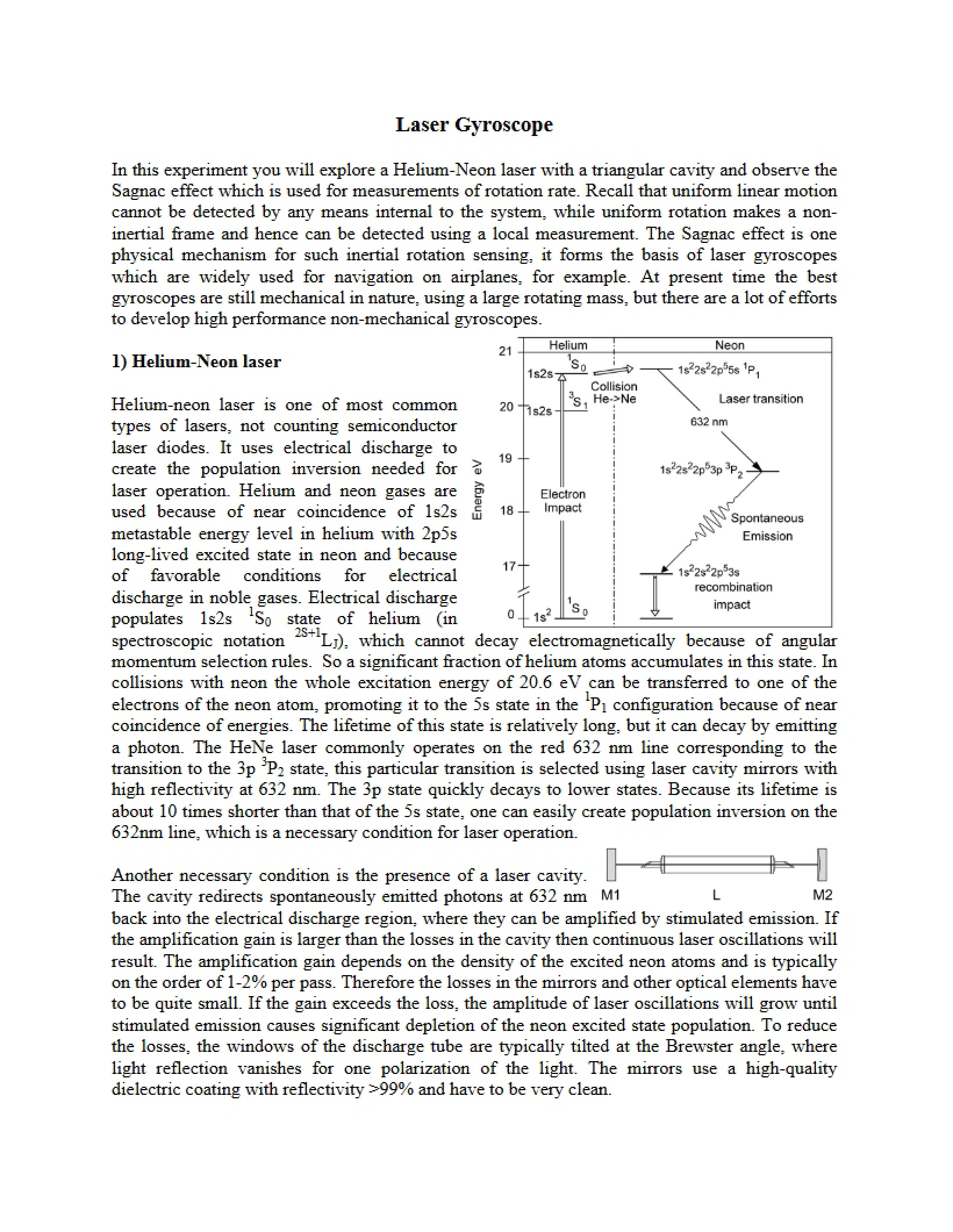 Gyroscope (Laser)