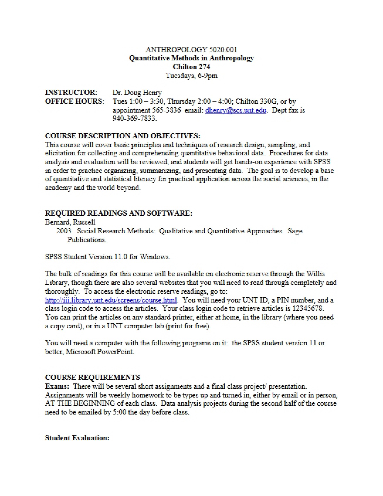 Fall 05 Quantitative Methods
